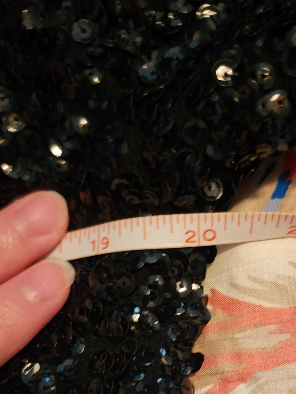 Vintage President Sequined Angora Fur Blend Jacket - Picture 4 of 4